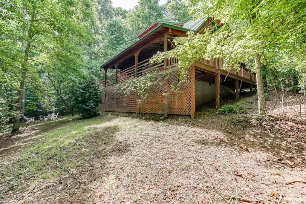 Cabin With Jacuzzi & Hydrotherapy Spanear Helen Cleveland Dış mekan fotoğraf